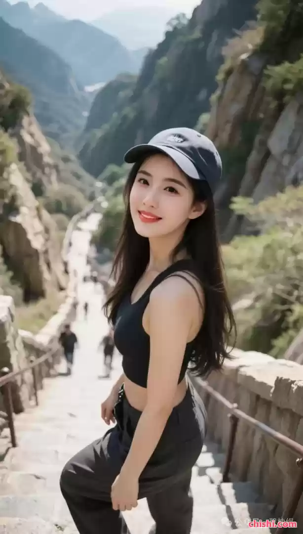 美女登泰山十八盘 缺个帅哥搭子 第4张