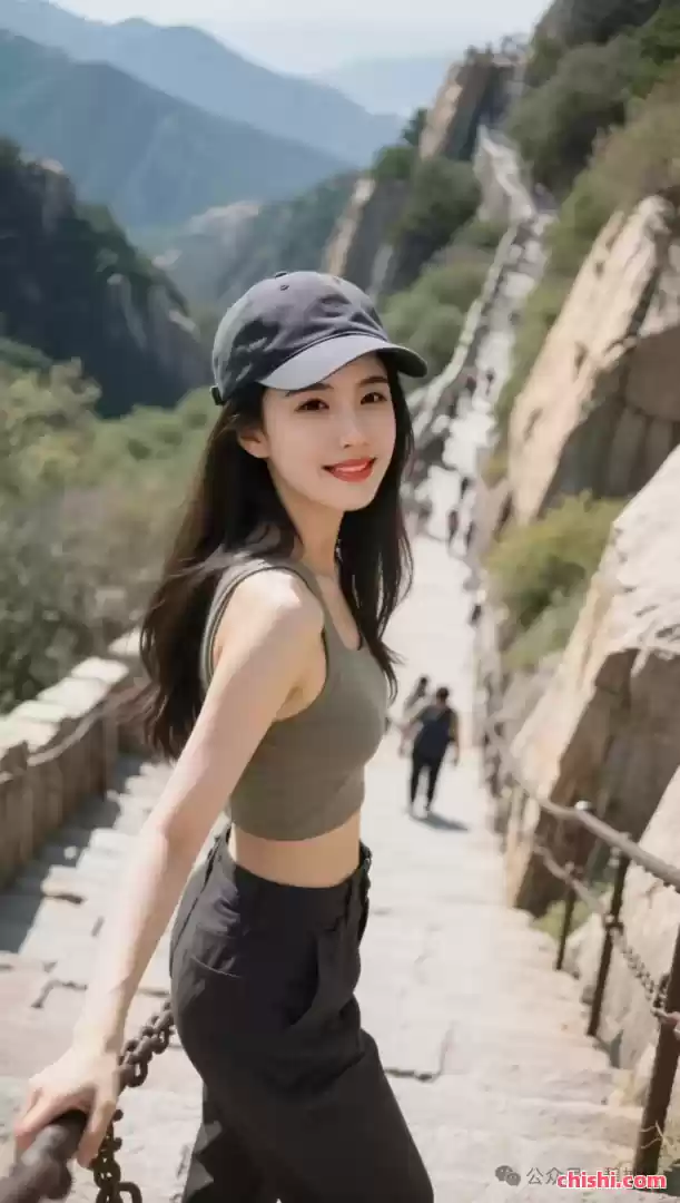 美女登泰山十八盘 缺个帅哥搭子 第5张