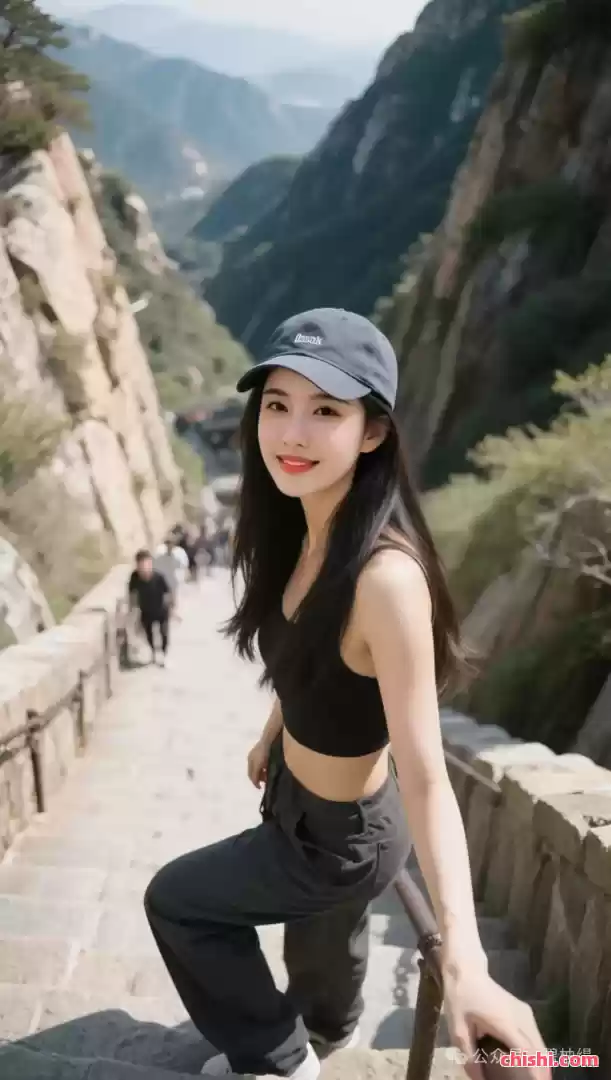 美女登泰山十八盘 缺个帅哥搭子 第6张